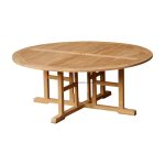 Round Teak Patio Dining Table DTO - 03