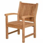 Teak Garden Dining Arm Chair DCO - 02