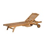 Teak Outdoor Chaise Lounge LOU – 02