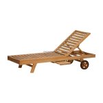 Teak Outdoor Sun Lounger LOU – 01