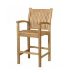 Teak Wood Outdoor Bar Chair BCO - 01